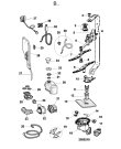 Схема №2 BBC 3C26 X с изображением Ручка регулировки (кнопка) для посудомойки Whirlpool 488000503987