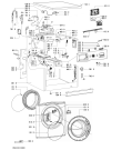 Схема №1 AWOE AST 921/-30 WP с изображением Обшивка для стиральной машины Whirlpool 480111105025