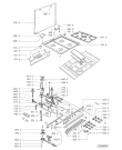 Схема №1 ACM 963/BS с изображением Трубка подачи газа для плиты (духовки) Whirlpool 481952648493