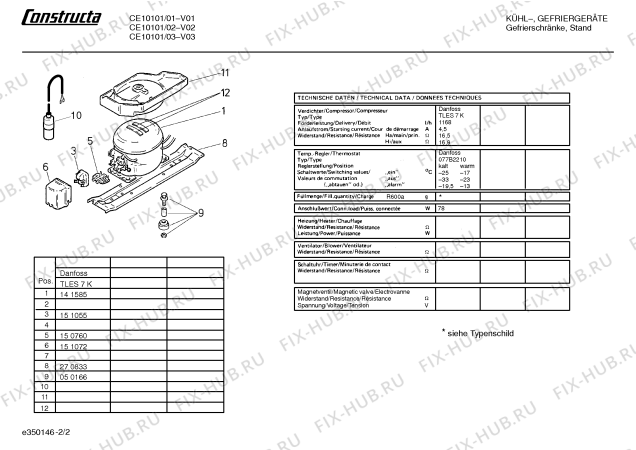 Схема №1 CE10101 с изображением Дверь для холодильной камеры Bosch 00214064