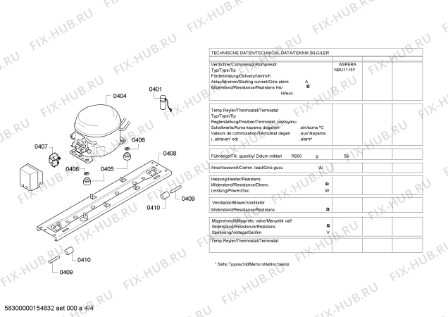 Схема №2 KD45NV04NE с изображением Поднос для холодильника Siemens 00706566