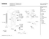 Схема №1 KS39V644 с изображением Дверь морозильной камеры для холодильника Siemens 00477962
