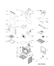 Схема №1 FA2 540 P BL HA с изображением Панель для плиты (духовки) Whirlpool 481010871960