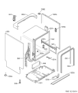 Схема №3 F77462M0P с изображением Блок управления для посудомойки Aeg 973911054014007