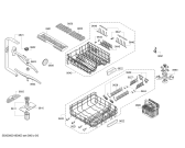 Схема №4 SBV54M70EU SuperSilence с изображением Передняя панель для посудомоечной машины Bosch 11007091