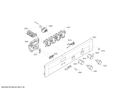 Схема №4 B14M42N0 с изображением Панель управления для духового шкафа Bosch 00671482