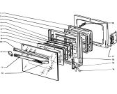 Схема №2 C800GEAARTIC (F010440) с изображением Кнопка (ручка регулировки) для плиты (духовки) Indesit C00122836