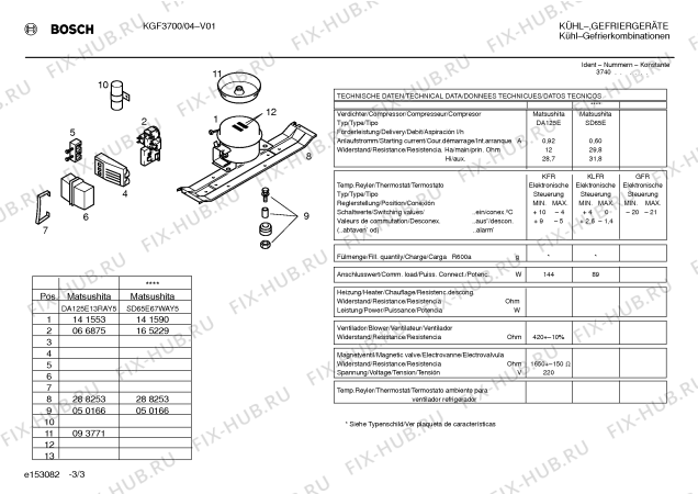 Схема №2 KGF3700 с изображением Панель для холодильника Bosch 00352869