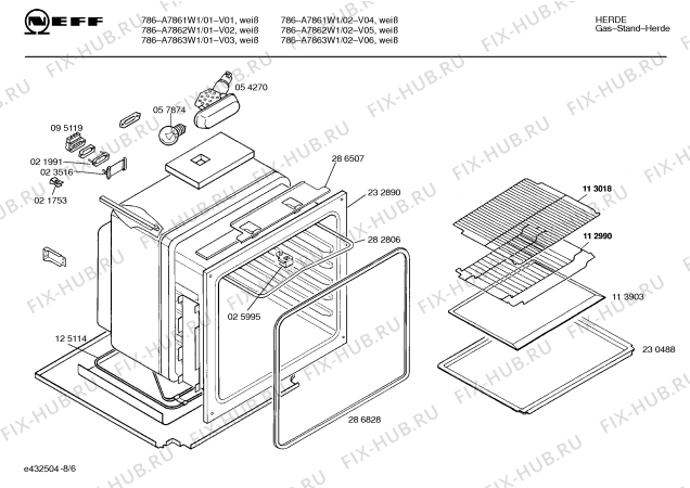 Схема №4 A7862W1 786 с изображением Терморегулятор для духового шкафа Bosch 00095122