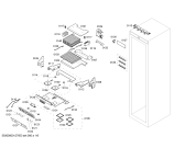 Схема №3 K7061X0 с изображением Крышка для холодильной камеры Bosch 00682292