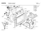 Схема №1 HE48E50 с изображением Панель управления для духового шкафа Siemens 00352260