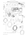 Схема №1 FL 5064/3 с изображением Обшивка для стиральной машины Whirlpool 481245213549