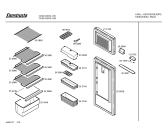 Схема №2 CK24102 с изображением Дверь для холодильной камеры Bosch 00236028