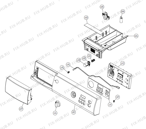 Взрыв-схема стиральной машины Gorenje W06620D SF   -White (180818, WM50) - Схема узла 04