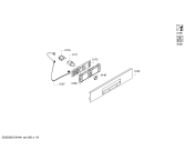 Схема №3 HBA78S750 с изображением Модуль управления, запрограммированный для плиты (духовки) Bosch 00674634