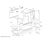 Схема №7 SOH25G2S0N с изображением Цокольная панель для плиты (духовки) Bosch 00701605