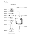 Схема №2 FP546810/700 с изображением Сосуд для кухонного измельчителя Moulinex MS-8080017479