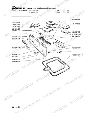 Схема №2 1112942001 1294/211BY с изображением Переключатель для плиты (духовки) Bosch 00023638