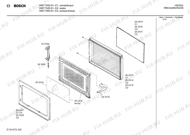 Схема №3 HMT756E с изображением Контактная пленка для микроволновки Bosch 00065472