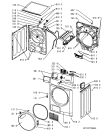 Схема №2 AZA9000 с изображением Декоративная панель для стиральной машины Whirlpool 481010370266