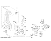 Схема №2 CG4A04V9 с изображением Передняя панель для посудомойки Bosch 00742906
