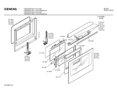 Схема №2 HB55041FN с изображением Панель для духового шкафа Siemens 00287355
