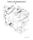 Схема №2 4GWTW5550YW с изображением Блок управления для стиралки Whirlpool 482000013032