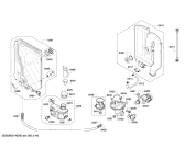 Схема №4 SBV85M33EU с изображением Набор кнопок для электропосудомоечной машины Bosch 00620798