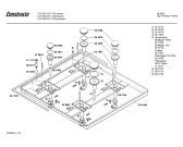 Схема №3 CH17091 с изображением Панель для плиты (духовки) Bosch 00286935