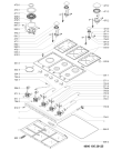 Схема №1 AKT906IX1 (F091969) с изображением Инструкция по эксплуатации для плиты (духовки) Indesit C00369211