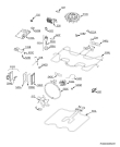 Схема №1 EOBP9901VX с изображением Нагревательный элемент для духового шкафа Aeg 8071751021