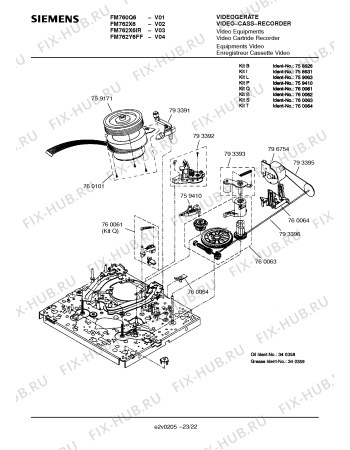 Схема №12 FM762Y6FF с изображением Инструкция по эксплуатации для телевизора Siemens 00531332
