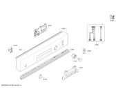 Схема №2 SMI40E25EU с изображением Панель управления для посудомойки Bosch 00705387