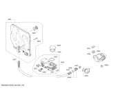Схема №5 SKS50E01RU с изображением Корпус для посудомоечной машины Bosch 00686792