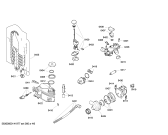 Схема №4 SGS53E92TC с изображением Клапан для посудомоечной машины Bosch 00617088