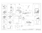 Схема №1 FOOD PROCESSOR STAINLESS STEEL с изображением Корпусная крышка для кухонного измельчителя ARIETE AT6316020100