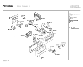 Схема №3 CW10000 CW1000 с изображением Панель для стиральной машины Bosch 00272504