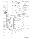 Схема №2 GSIP 6527 WS с изображением Обшивка для электропосудомоечной машины Whirlpool 481245373158