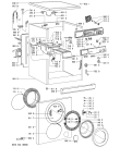 Схема №1 AWM 161 с изображением Обшивка для стиральной машины Whirlpool 481245216862