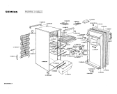 Схема №1 KT163056 с изображением Дверь для холодильной камеры Siemens 00105106