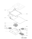 Схема №1 PCTAC K6041 IN с изображением Керамическая поверхность для электропечи Whirlpool 481010898941