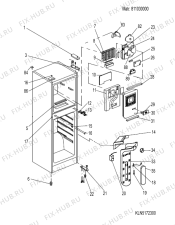 Схема №2 TAN400FFE (F057576) с изображением Электротаймер для холодильника Indesit C00270469