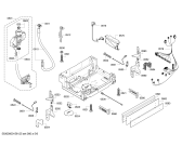 Схема №4 SMU58T42SK с изображением Передняя панель для посудомойки Bosch 00706395