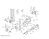 Схема №2 SRI33E02EU с изображением Передняя панель для посудомоечной машины Bosch 00447590