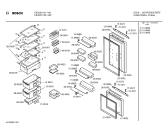 Схема №1 KIE32D1NE с изображением Панель управления для холодильника Bosch 00289250