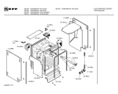 Схема №3 S4943J1 SK543A с изображением Планка для посудомойки Bosch 00357239