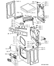 Схема №2 AWZ 8480 с изображением Обшивка для сушильной машины Whirlpool 481245217924