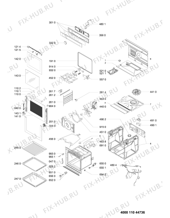 Электрический духовой шкаф hotpoint ariston 7ofi4 851 sh ix ha