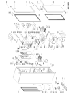 Схема №1 BSNF 9773 OX с изображением Дверца для холодильника Whirlpool 481010879470