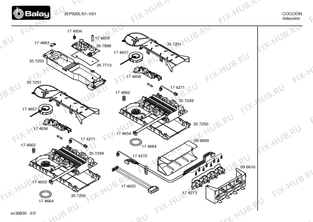 Схема №1 3EP920L с изображением Инструкция по эксплуатации для духового шкафа Bosch 00526992